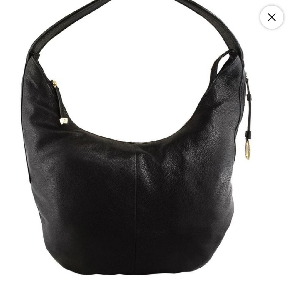 Halston Heritage Leather Slouchy Hobo Bag NWT